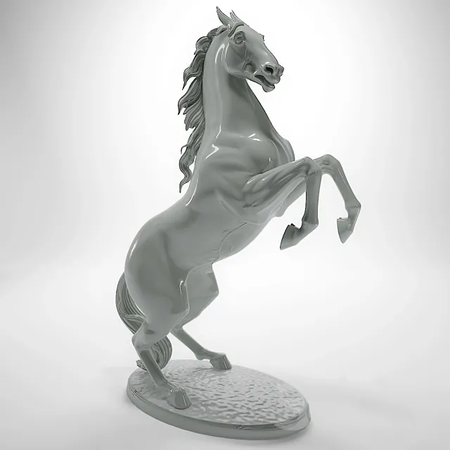 STANDING ON A HORSE 3DModel