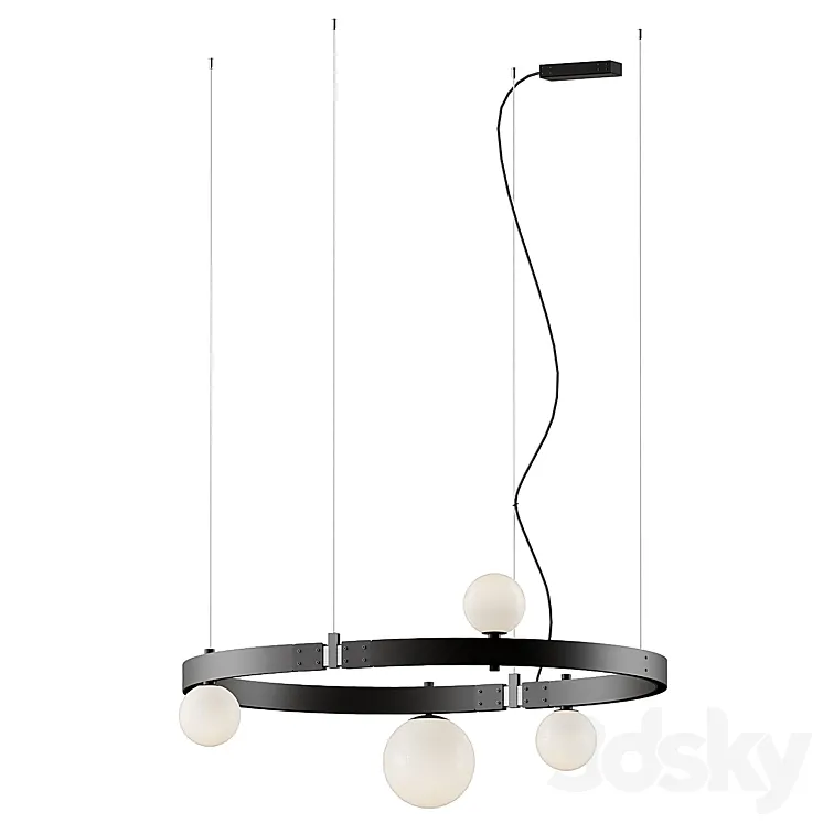 STANT Contemporary Style Pendant lamp from Karman 3D Model Free