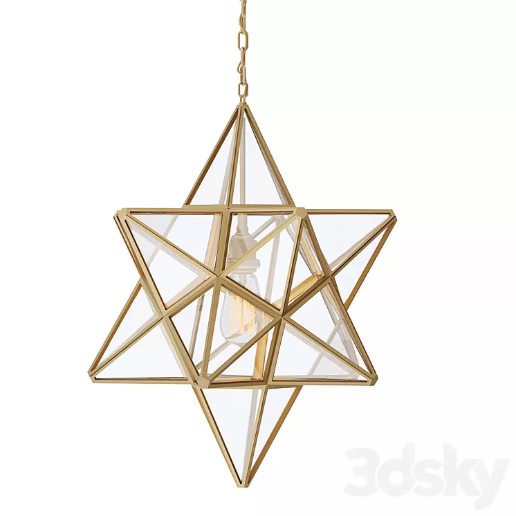 Star lamp 3D Model