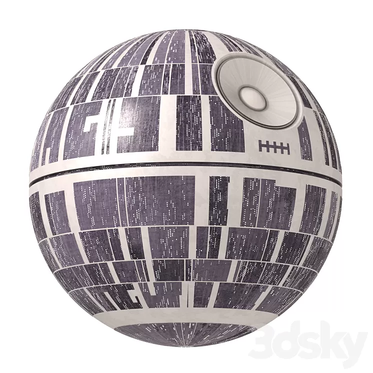 Star Wars Death Star 3D Model