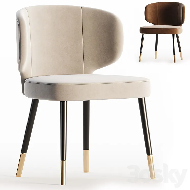 STARLIGHT Easy chair By CPRN HOMOOD 3D Model Free