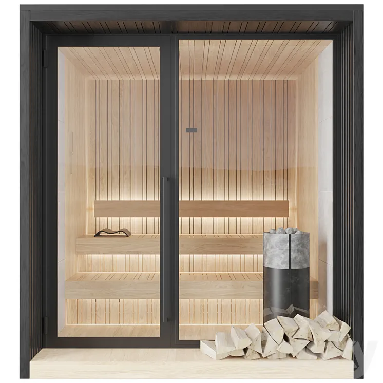 STARPOOL NATURE SAUNA PERSONAL | Sauna 3D Model Free
