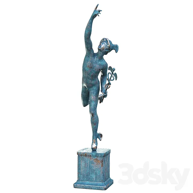 Statue of mercury Free Download
