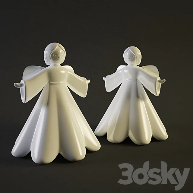statue of the Angel 3D Model