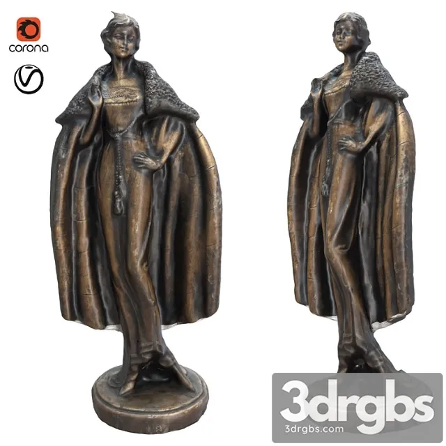Statues 4 3D Model Free