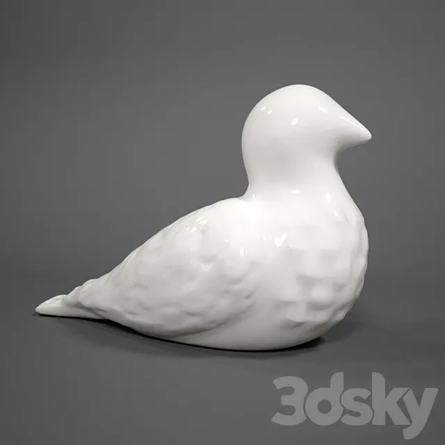 Statuette Of "Bird" 3D Model