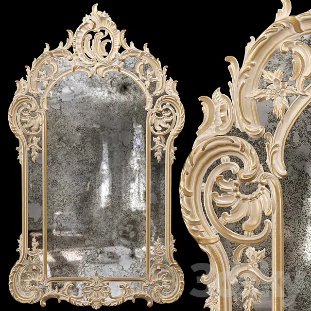 stavros george III style mirror 3DModel