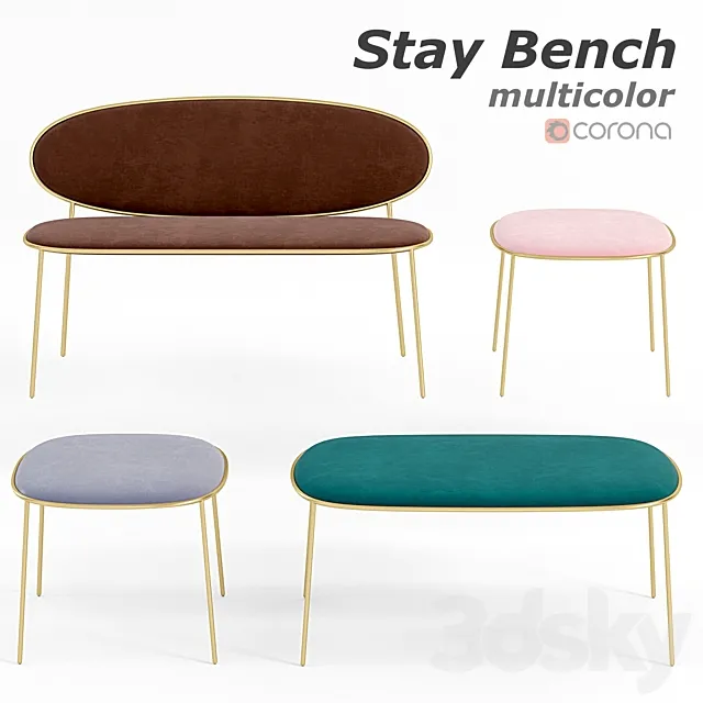 Stay bench 2 3DModel