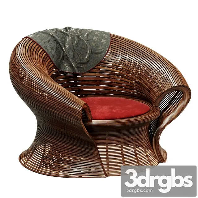 Steam 23 Walnut Steam Bent Chair By Bae Se Hwa 2 3D Model Free