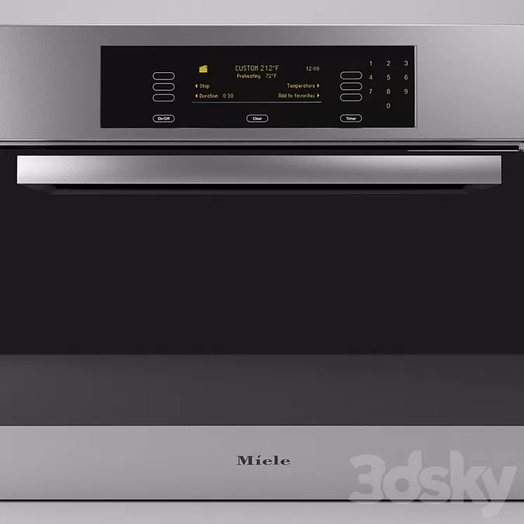 Steamer Miele DG4080 3D Model