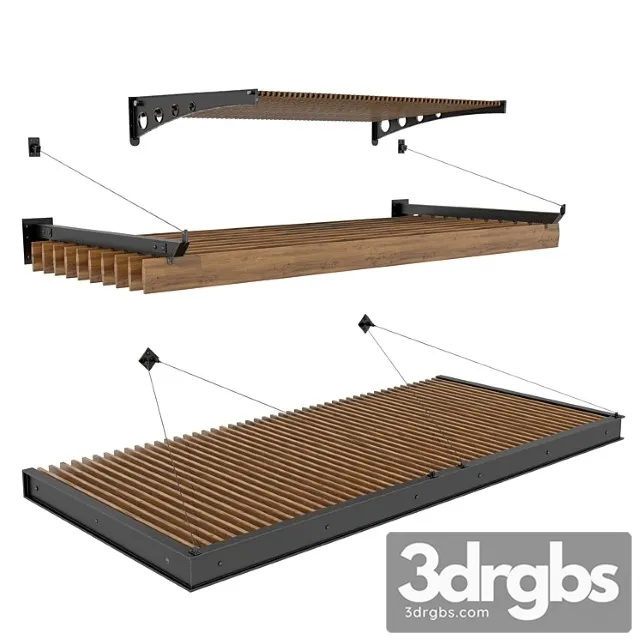 Steel Canopy 3D Model Free