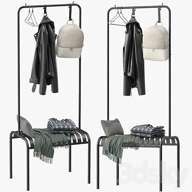 Steel hallway unit YOUTOO 3D Model