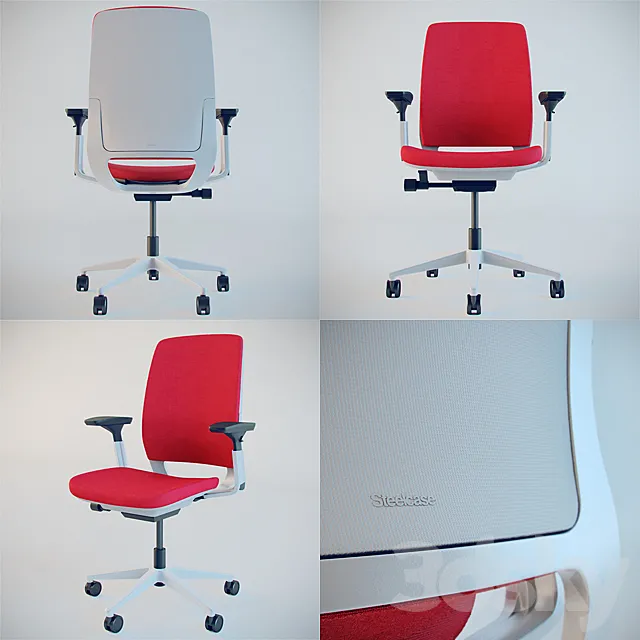 Steelcase Amia 3D Model