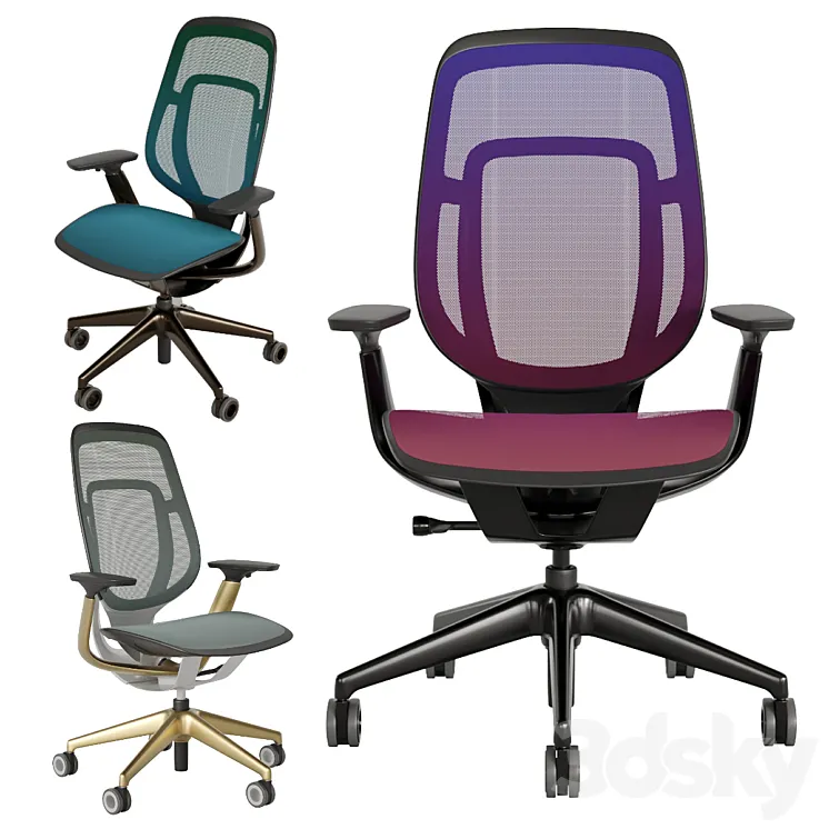 Steelcase Karman Office Chair 3D Model Free