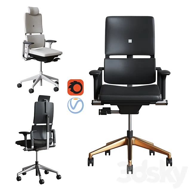 Steelcase - Office Chair Please 3DModel