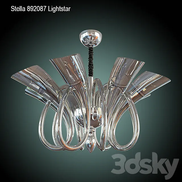 Stella chandelier 892.087 Lightstar 3DModel