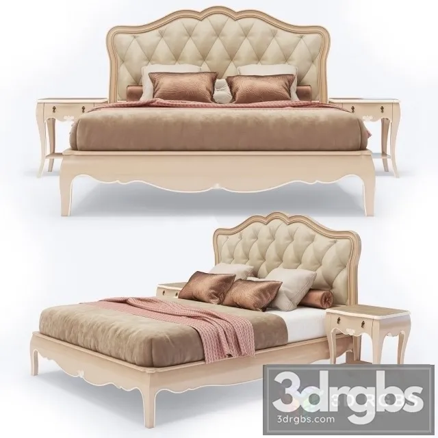 Stella Del Mobile Bed 3D Model Free