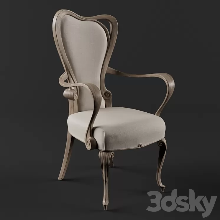 Stella Del Mobile CO145 Armchair 3D Model