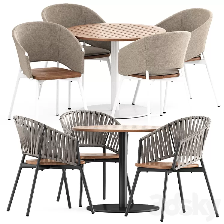 STEM 003 table PIPER 022 122 by Roda 3D Model