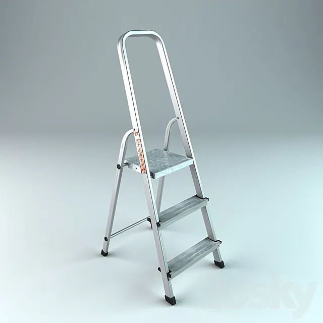Step-Ladder 3DModel