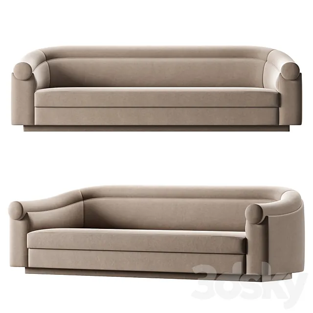 Stephane Parmentier Valletta Sofa 3DModel