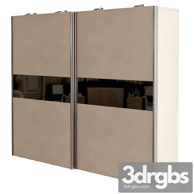 Stile moderno wardrobe 3D Model Free