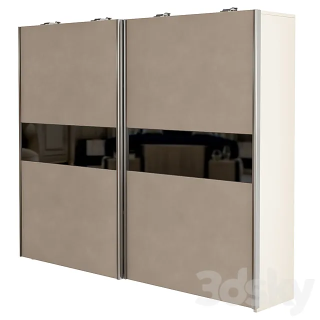 Stile Moderno Wardrobe 3D Model
