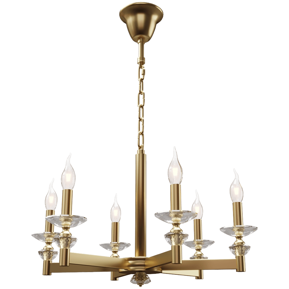 Stilfort - Chandelier Albert 1048-06P 3D Model