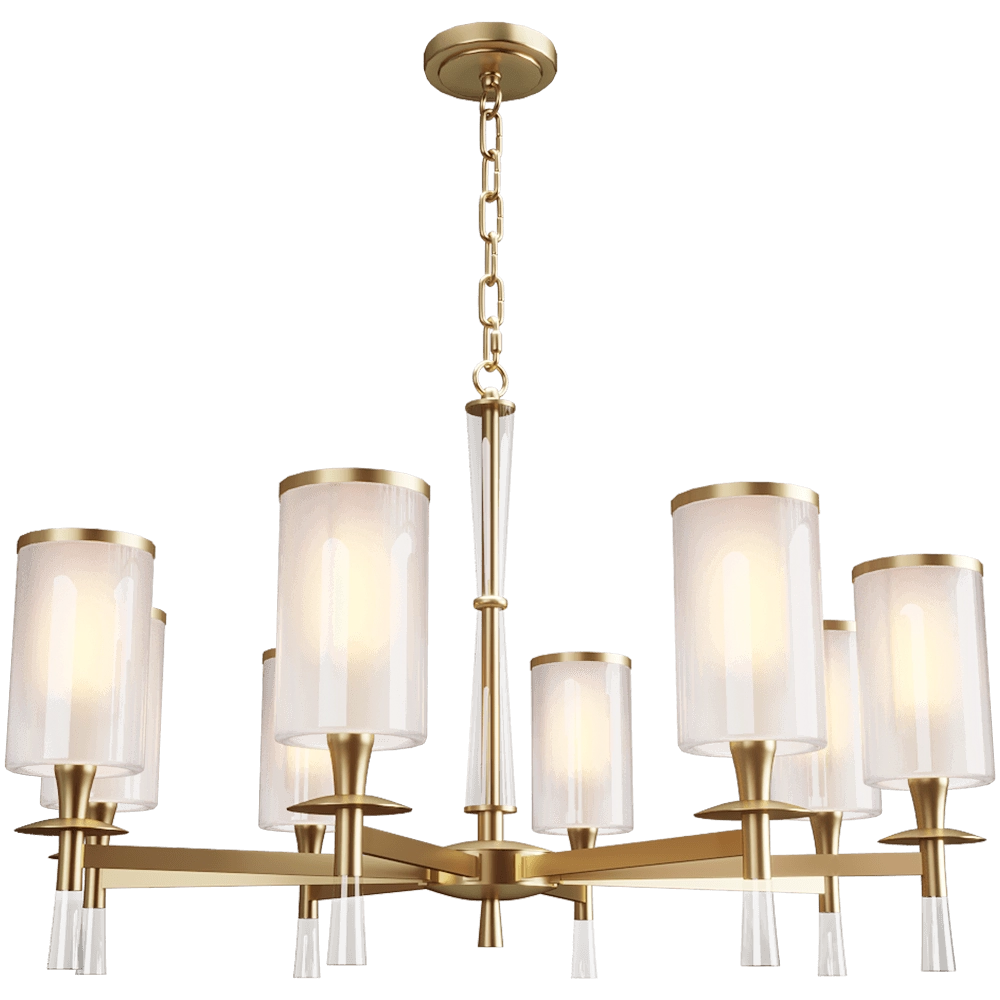 Stilfort - Chandelier Leader 1047-08P 3D Model