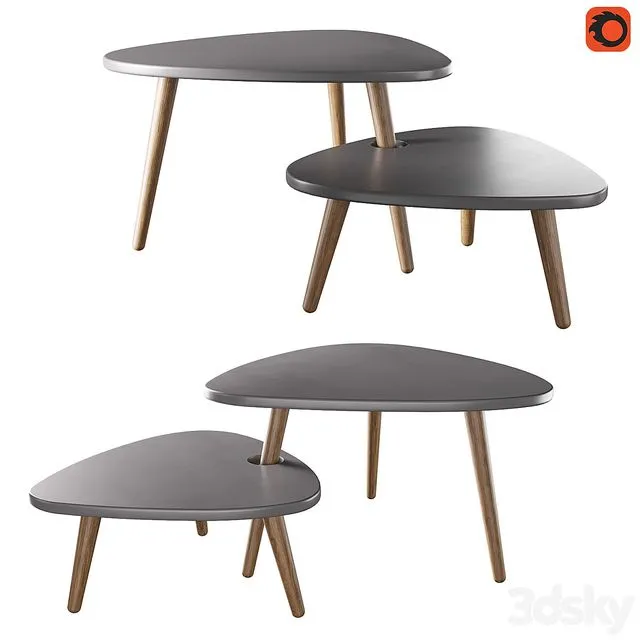 Stilgrey coffee table 3D Model