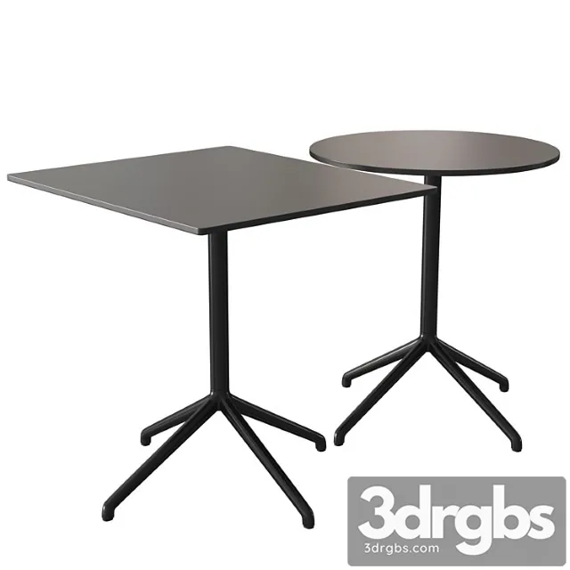 Still cafe table 2 3D Model Free