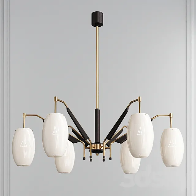 Stilnovo style chandelier Free Download
