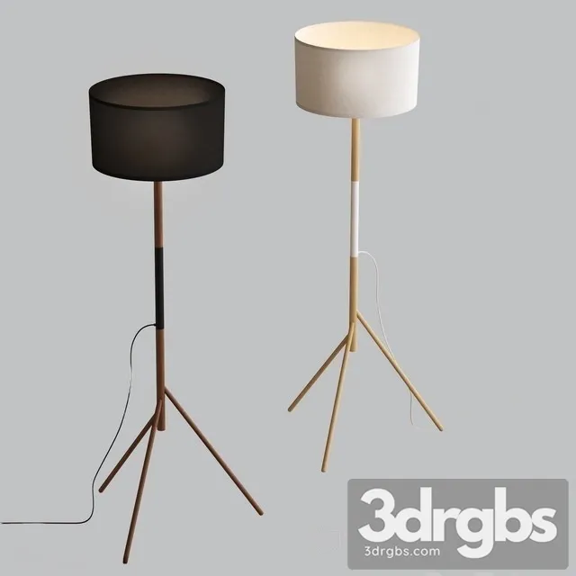 Stilt Floor Lamp 3D Model Free