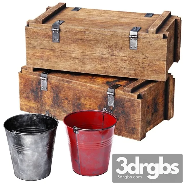 Stockroom stuff 3D Model Free