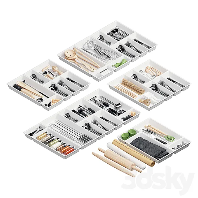 Stodja Kitchen Organizers 3DModel
