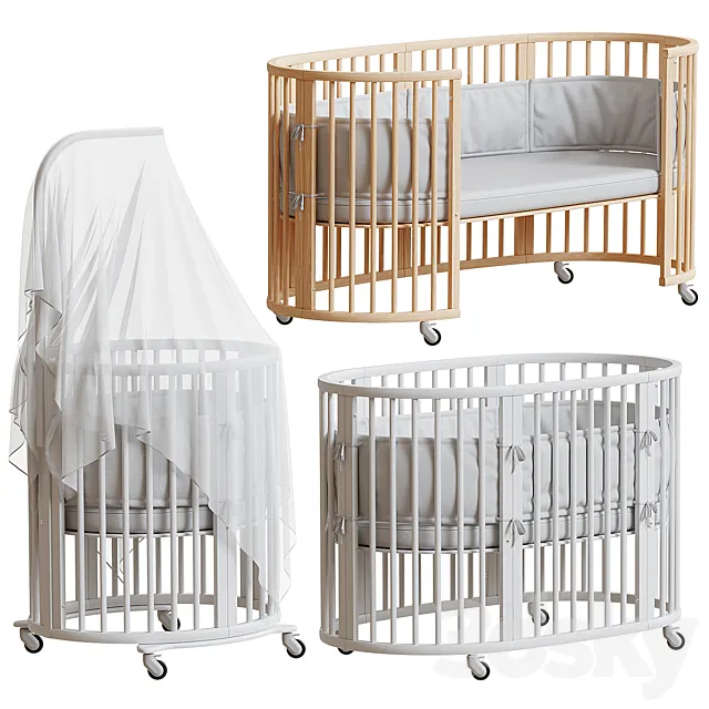 Stokke children’s bed 3D Model
