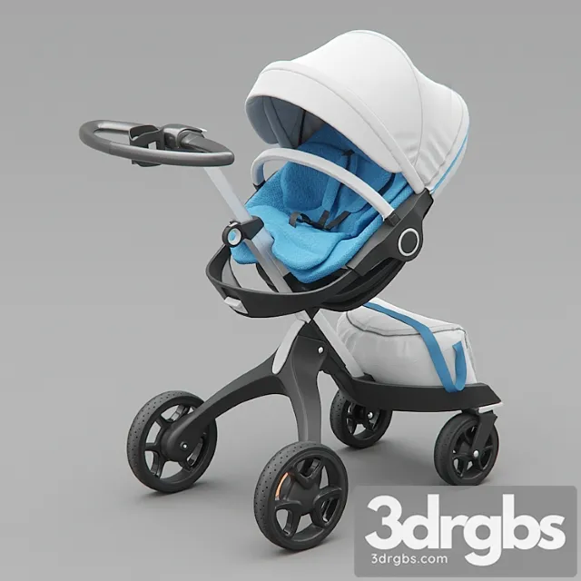 Stokke Xplory Stroller 3D Model Free