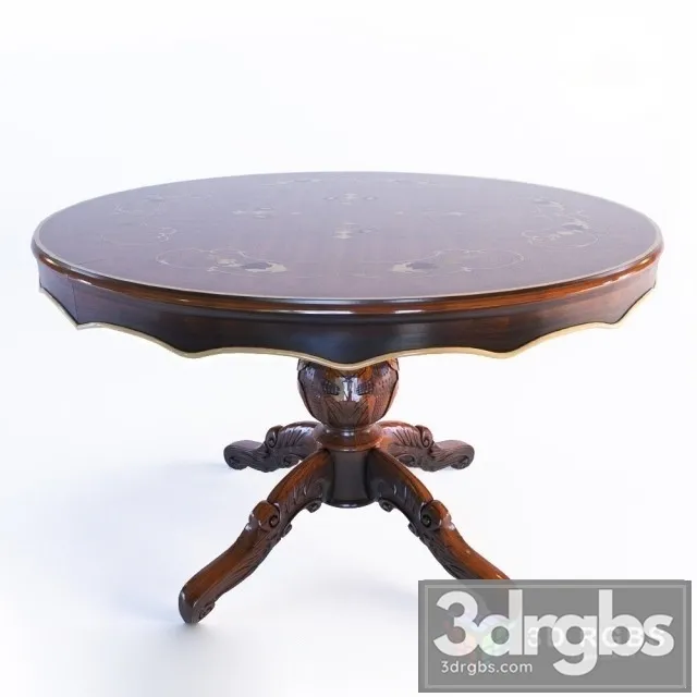 Stol 244 Table 3D Model Free