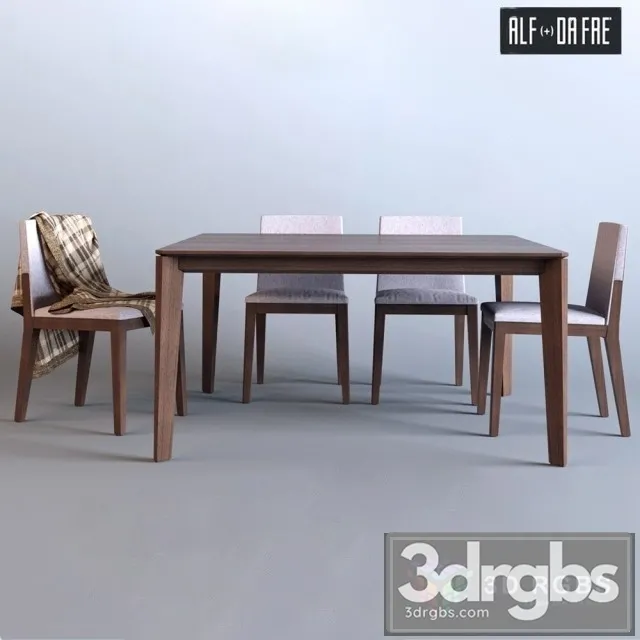 Stol Alf Cliff 3D Model Free