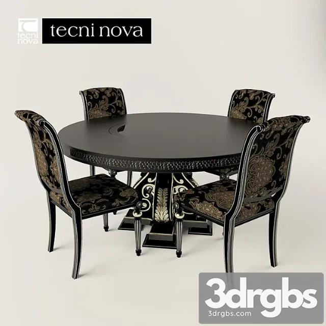 Stol I Stul Tecni Nova 3D Model Free