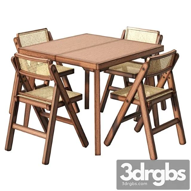 Stol I Stulia By H M 3D Model Free