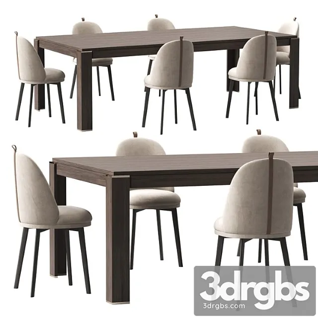 Stol So Stuliami Buda By Laskasas 3D Model Free