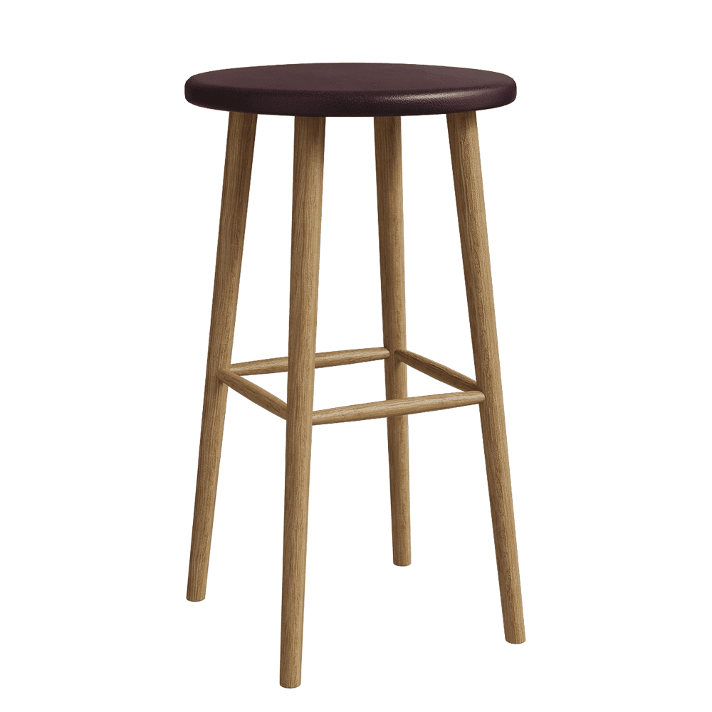Stolab - Bar stool Miss Button 3D Model