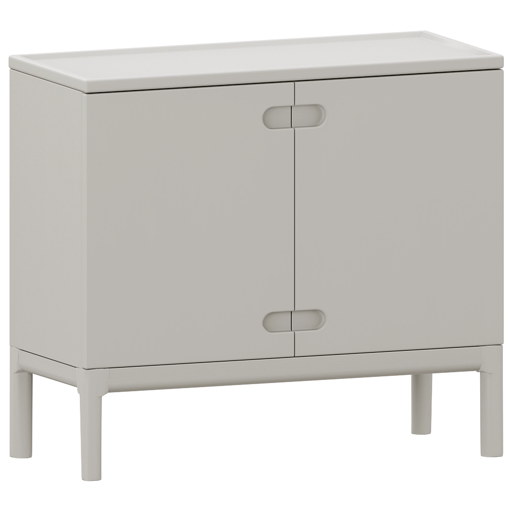 Stolab - Cabinet Prio Low Birch 3D Model