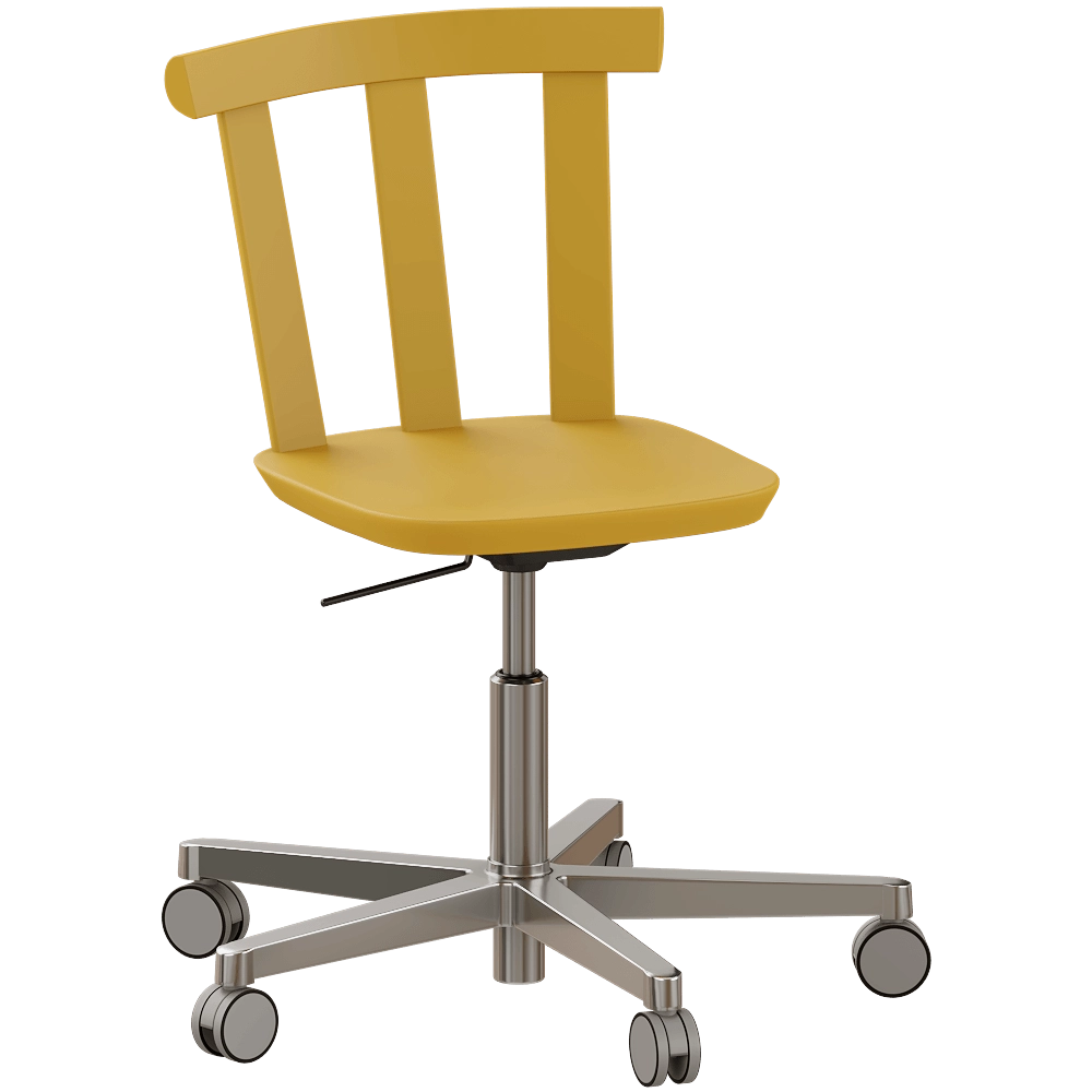 Stolab - Chair Alt swivel Birch 3D Model