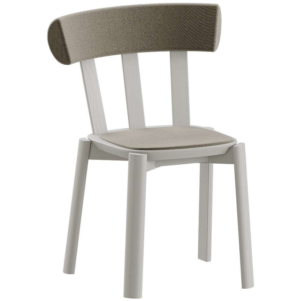 Stolab - Chair Alt upholstered 3D Model