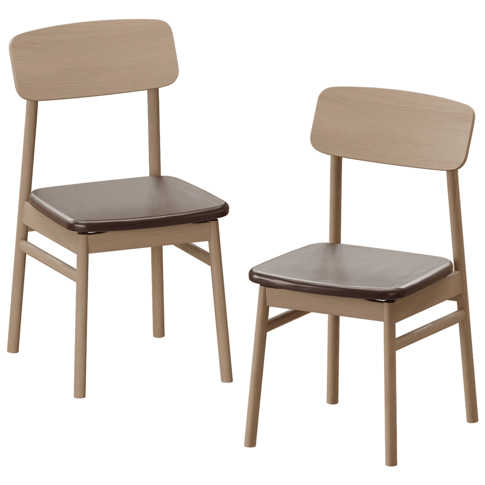 Stolab - Chair Prima Vista Oak 3D Model