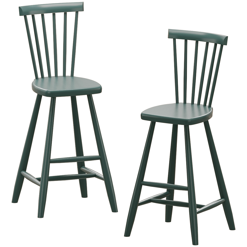 Stolab - Children chair Lilla Åland H52 Birch 3D Model