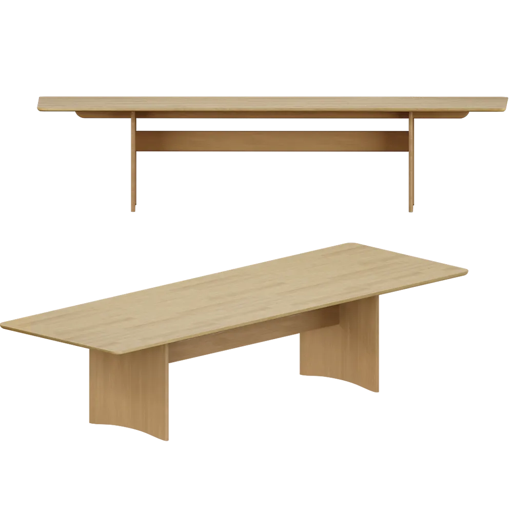 Stolab - Table Alt Birch 3D Model