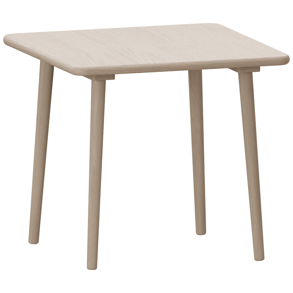 Stolab - Table Miss Tailor Oak 3D Model